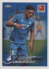2018-19 Topps Chrome Bundesliga Blue Refractor 9/199 Nadiem Amiri #9 i4v