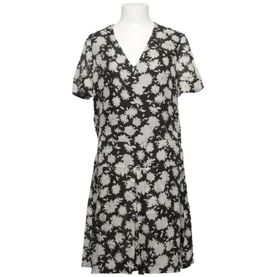 Tory Burch, robe, taille : M, noir/blanc, polyester/soie, fleurs, femmes #gzy - Photo 1/4