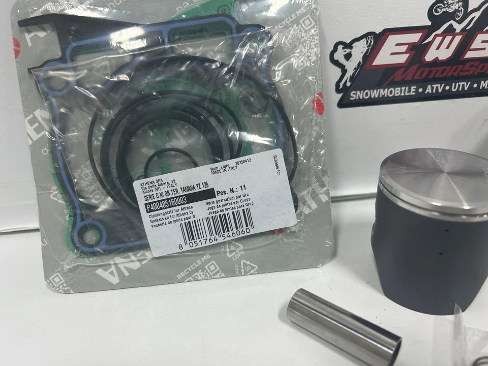 Kit de juntas de extremo superior Yamaha YZ 125 Athena pistón 14,8:1 1997-2004 Foto 3 de 3