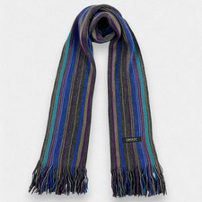 DKNY Scarf Muffler Neck Wrap Scarf Wool Cashmere Unisex Scarves