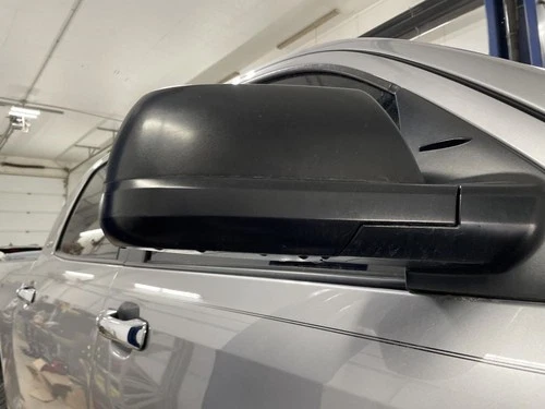 Passenger Side View Mirror Black Textured Fits 14-21 TUNDRA 956564