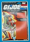1987 GI JOE SNEAK PEEK v1 UNCUT FILE CARD Hasbro Accessory Original Vintage