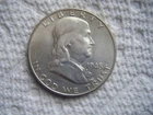 1- 1948 FRANKLIN Half Dollar 90% SILVER IN XF CONDITION IN HOLDER