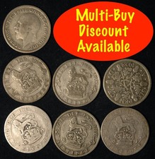 Sixpence 1911  -  1936 George V Silver Choose your Date Lucky Weddings Birthday