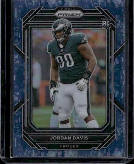 2022 Panini Prizm #371 Jordan Davis Navy Camo #/25