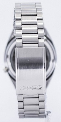 Seiko 5 Automatic Silver Stainless Steel Band SNXS75K1 Grey Dial