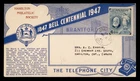 DR WHO 1947 CANADA FDC GRAHAM BELL TELEPHONE BRANTFORD ONT M82252