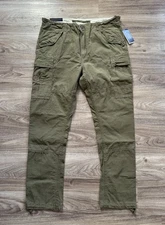 Bnwts Polo Ralph Lauren Slim Fit Utility Surplus Cargo Pants $148 Olive 36x32