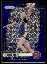 2024-25 Panini Prizm WNBA Blue Velocity Dearica Hamby Los Angeles Sparks #19