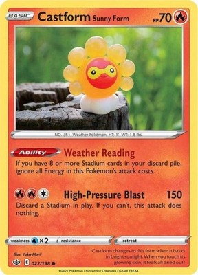 Castform Sunny Form (22)