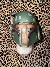 SCARCE 2009 Rubie s BOBA FETT STAR WARS HALLOWEEN COSPLAY MASK WITH ANTENNA
