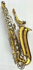 King Cleveland 613 Brass Alto Saxophone w/ Accessories and Case - Just Serviced