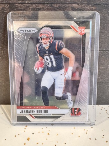 2024 Panini Prizm - Rookies Jermaine Burton #350 Silver Prizm (RC)