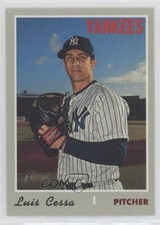 2019 Topps Heritage High Number SP Luis Cessa #724 0n8