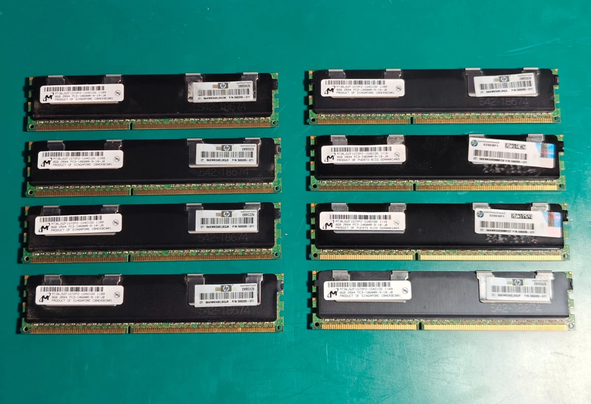 PC3-10600R (DDR3-1333) Bus Speed Network Server Memory (RAM) for