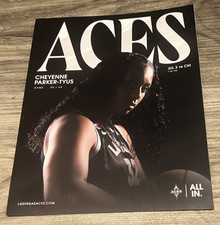 WNBA  2026 Las Vegas Aces game day program co...