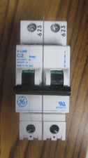 GE V-Line Circuit Breaker 2 Pole Select from Drop Down List
