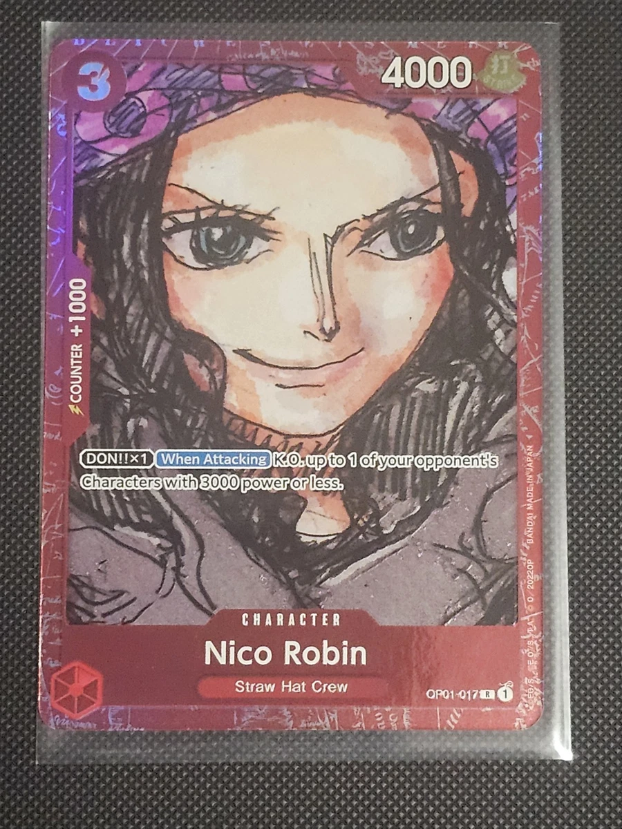 Nico Robin OP01-017 One Piece Promotion Cards for sale | eBay