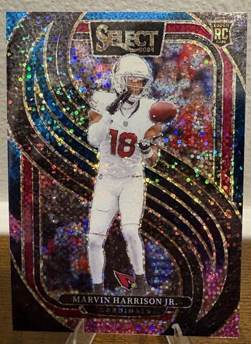2024 Select Marvin Harrison Jr. #115 Premier Level Rookie RC Cosmic Prizm