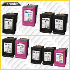 303XL Refilled Black and Colour Ink - For HP Envy Photo 6234 - 7134