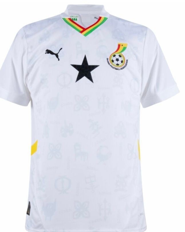 Ghana soccer team jersey 2026 World Cup New White Jersey Extra