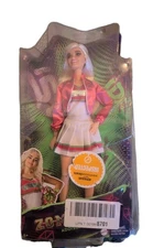 Disney Zombies 2 Doll Addison Wells NIB With Damage On Box