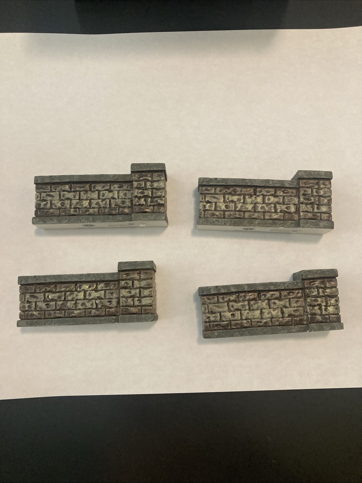 Dept. 56 Village Accessories 2005 Brick Walls #56.53312 4 pc. Set | eBay