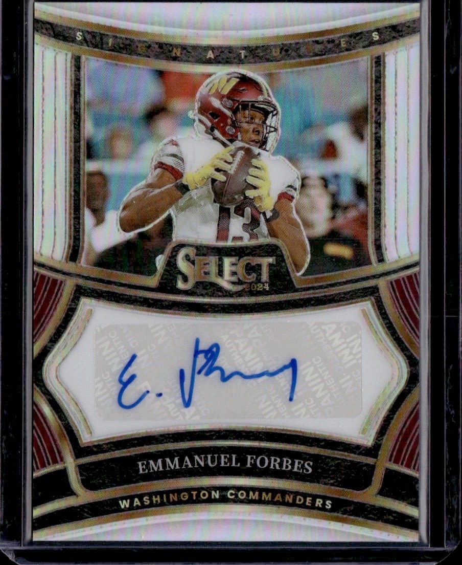 2024 Select - Emmanuel Forbes Silver Prizm Auto #SP-EFS /399 (AU)