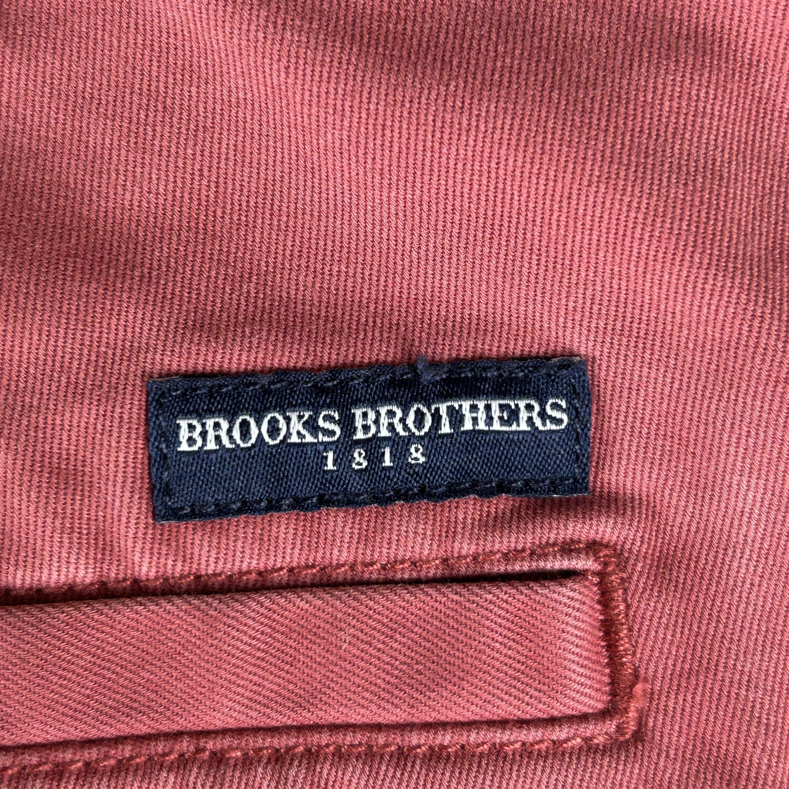 Brooks Brothers Shorts Mens 36 Red Chino Flat Front Casual Stretch Cotton Summer thumbnail 10