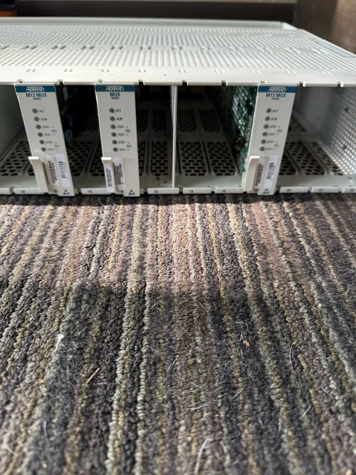 Adtran MX 2820 23” Chassis With Scu&5mux Cards. Free Ship 1187001L2 with cables - Image 4 of 4