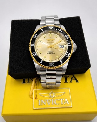 Invicta Pro Diver Automatic 49317 NH35A Champagne Dial 200M Men's Watch