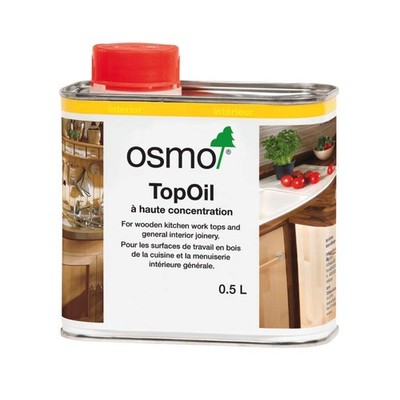 Wood Oil Clear Satin 0.5L Osmo TopOil 3045 Liter