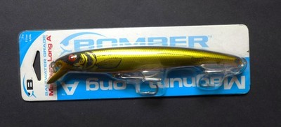 Wobbler Bomber Magnum long A 18 cm Gold Chrome