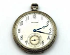 Antique Waltham Pocket Watch 15J Model 1908 16s Boss Gold Filled Case 49mm