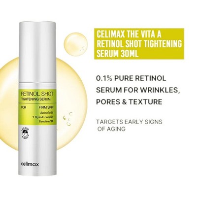 Celimax The Vita-A Retinol Shot Tightening Serum, For Anti-Aging, (30ml)