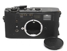 @ Leitz Leica M5 Camera Body black w. Black Paint Top - Viewfinder Camera