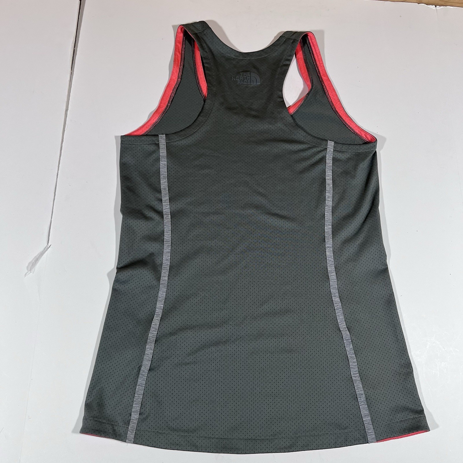 The North Face Racerback Grey Pink Tank Top Shirt Women's Size Medium thumbnail 6