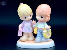 Precious Moments Figurine Girls with Shopping Bags Friends Gift Collectible