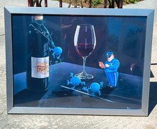 Nervous Grapes Picture And Frame By Michael Godard