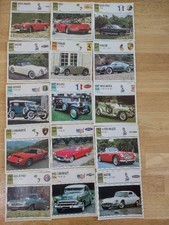 CW Editorial Automobile Cards of Knowledge. 56 different