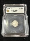 SASA 1898-JF Silver Peru 1/2 Dinero ICG Ms64 Blast White — photo 1