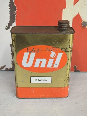 Vintage UNIL 2 Temps / 2 Takt Öl, 2 Liter Dose / Dose (UN08)