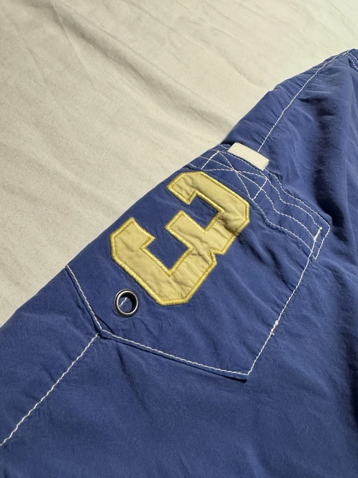 POLO RALPH LAUREN MENS Big Pony SWIM Shorts TRUNKS BLUE/SIZE 30 - Image 3 of 4