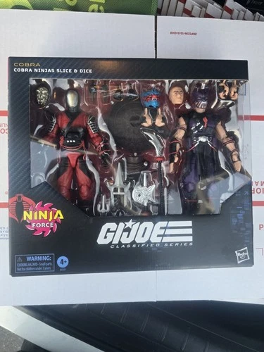 SDCC 2025 Hasbro G.I. Joe Series #160 Ninja Force Cobra Ninjas Slice and Dice