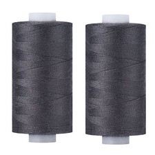 400Y All Purpose Polyester Sewing Thread Spool Lead Grey Color Strong
