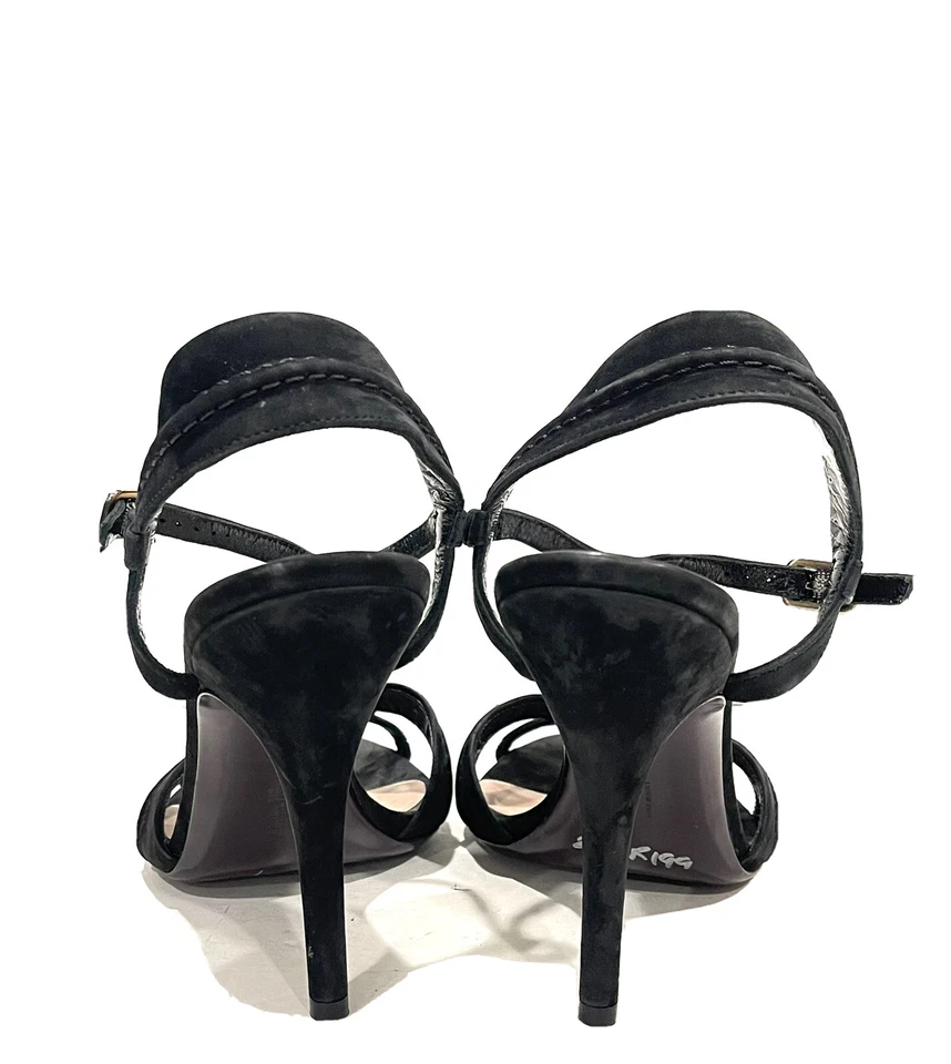 Salvatore Ferragamo Sandalias de gamuza con tiras para mujer talla 9.5 2A Foto 4 de 4