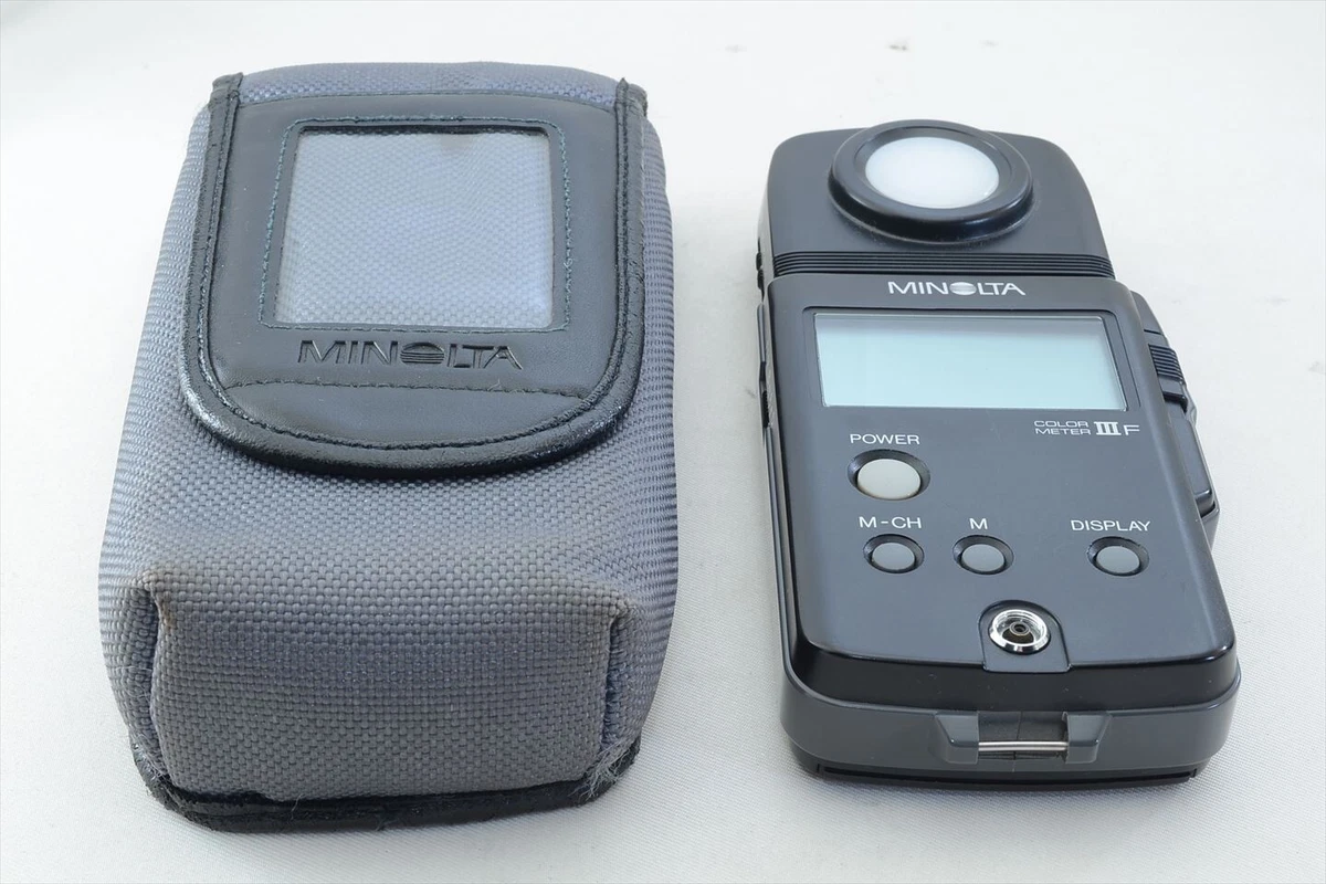 Minolta Color Meter Digital Photography Light Meters for sale | eBay
