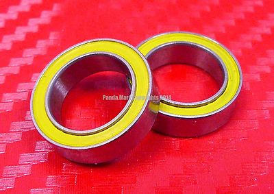 CERAMIC 440c S.Steel Ball Bearing 6000RS ABEC-5 QTY 4 S6000-2RS 10x26x8 mm