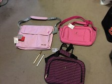 Breast Cancer laptop bags- 3 NEW bags for 17.95, with tags Reduced by 12