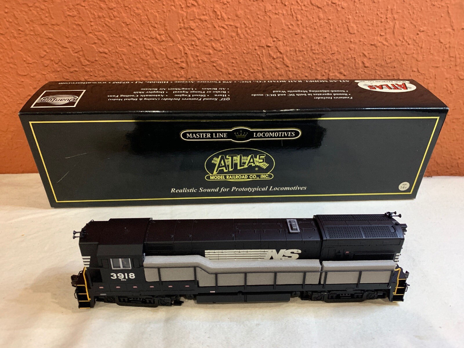 HO SCALE ATLAS gold ITEM NORFOLK SOUTHERN U23B HIGH NOSE LOCO RD HO SCALE ATLAS gold ITEM NORFOLK SOUTHERN U23B HIGH NOSE LOCO RD